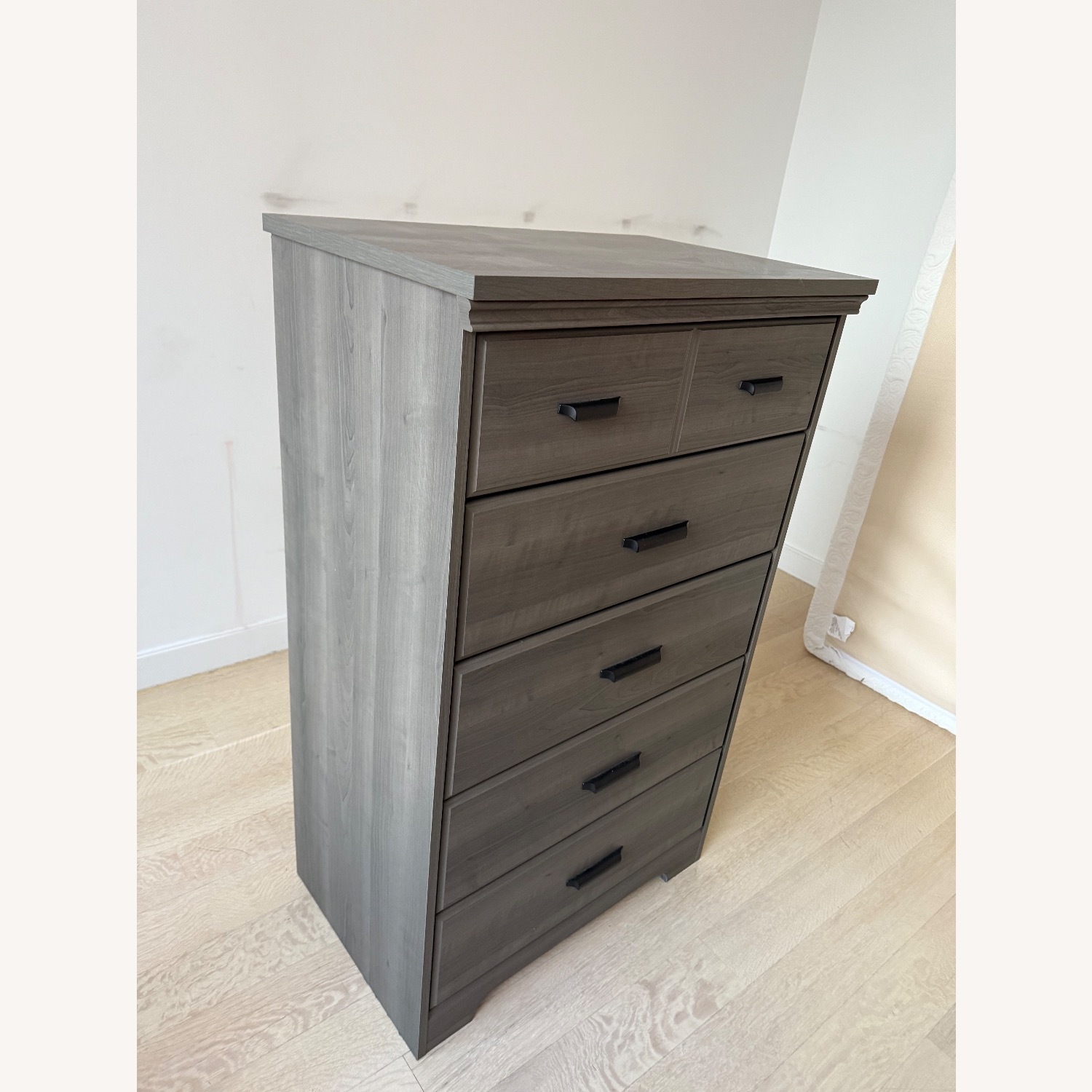 South Shore Furniture Dark Gray Wood Dresser - image-3