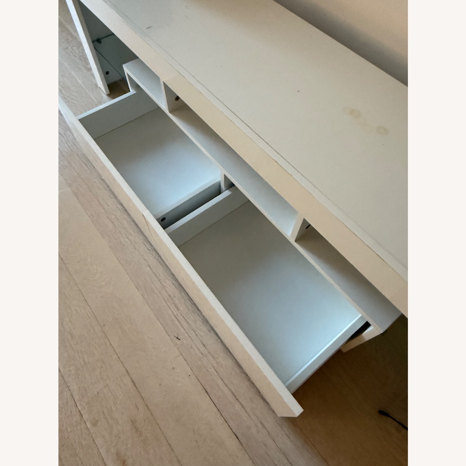 Bed Bath & Beyond White Media Storage - image-4