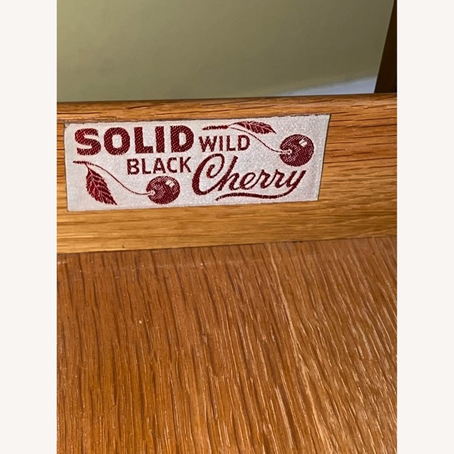 Henkel Harris Dark Brown Wood Nightstand - image-3