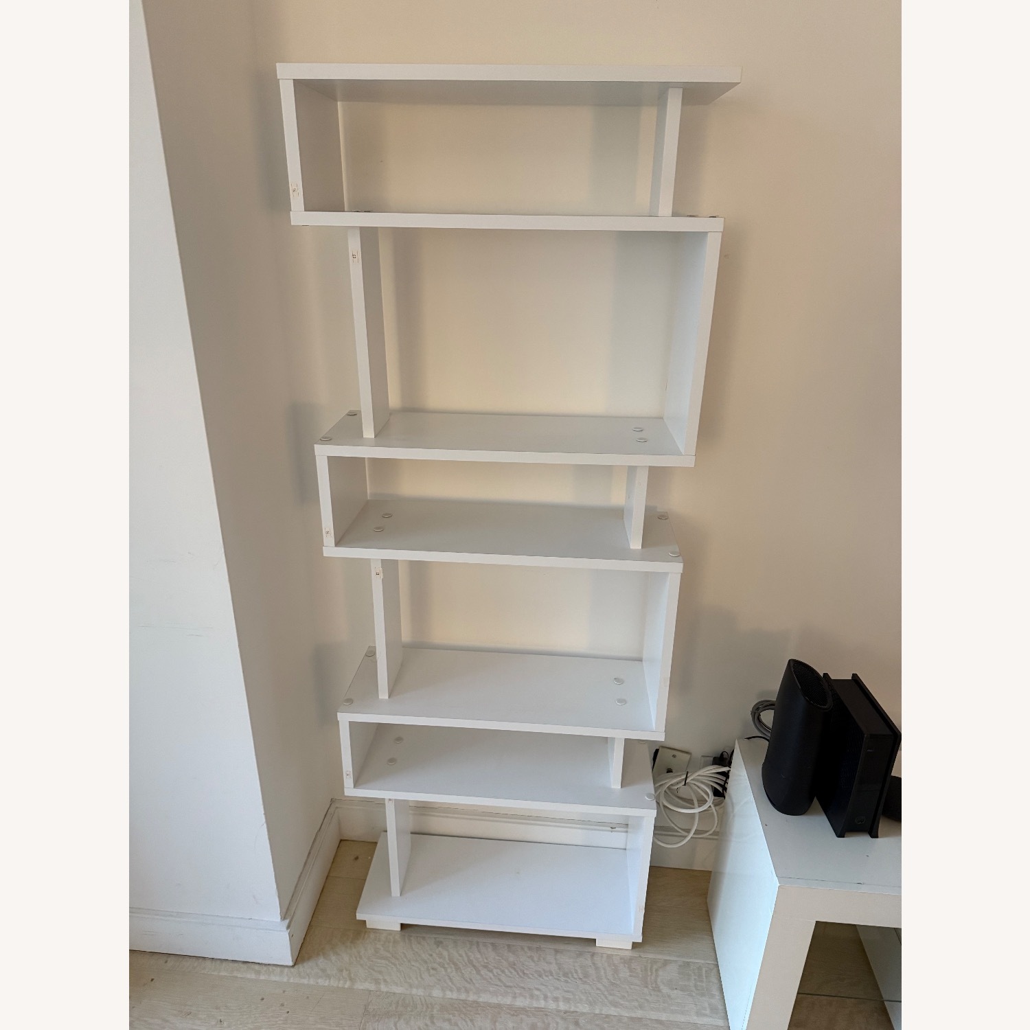 Amazon White Wood Bookcase - image-2