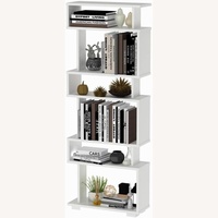 Amazon White Wood Bookcase