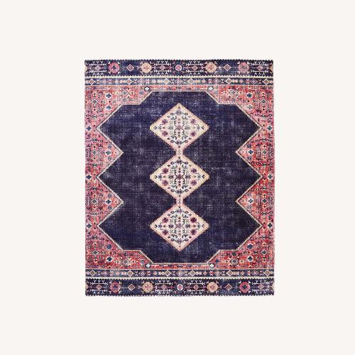 Used West Elm Ruby Rug Wool Area Rug 8' x 10' for sale on AptDeco