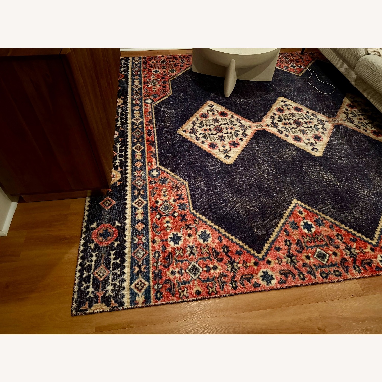 West Elm Ruby Rug Wool Area Rug 8' x 10' - image-1