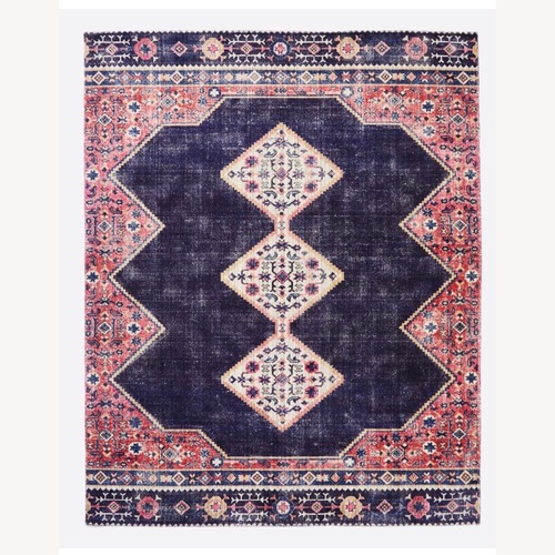 Used West Elm Ruby Rug Wool Area Rug 8' x 10' for sale on AptDeco