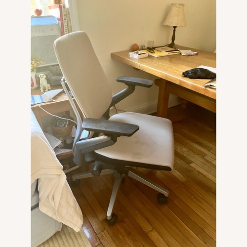 Used Steelcase Gesture Sandstone Office Chair for sale on AptDeco