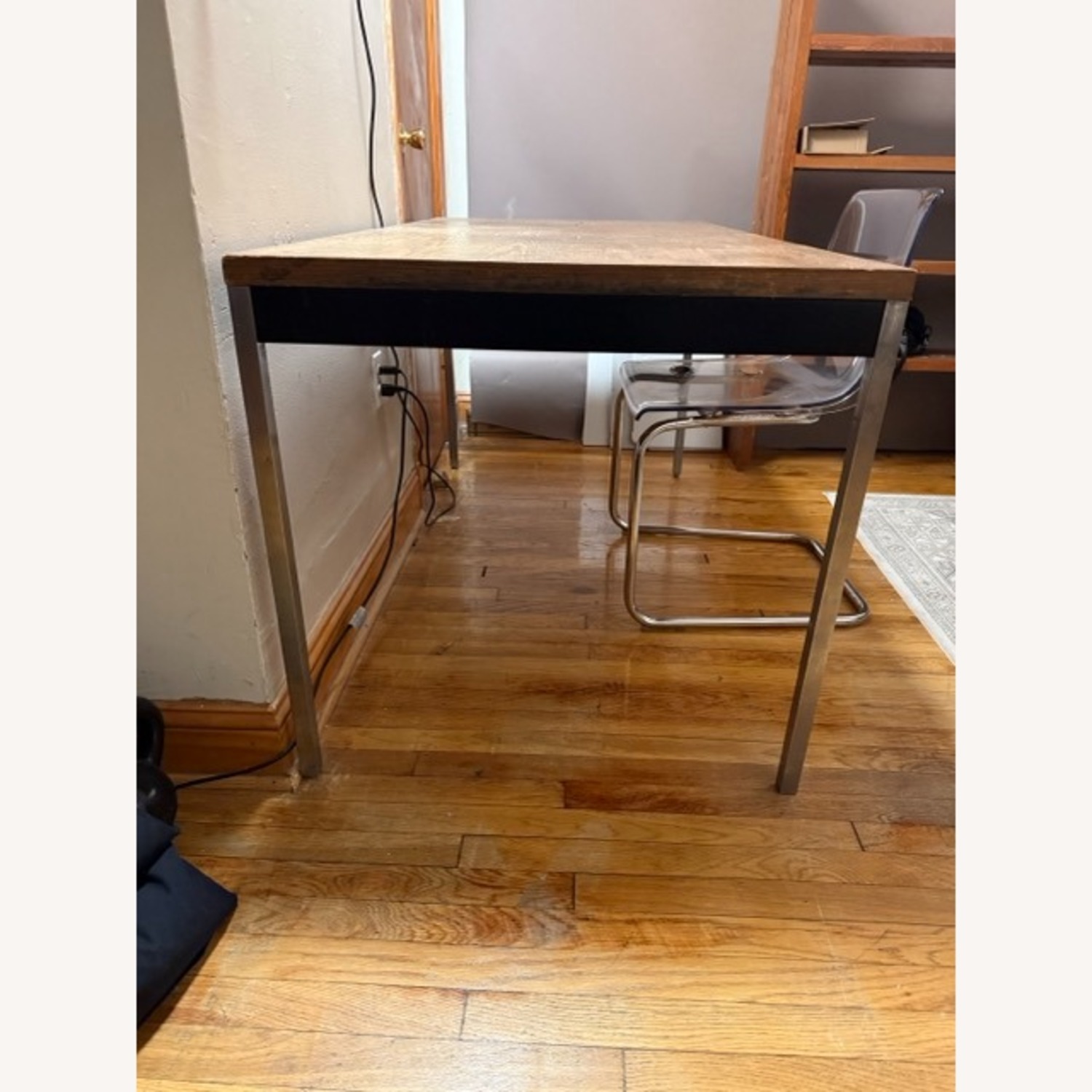 Steelcase 5ft Wood Table/Desk - image-3