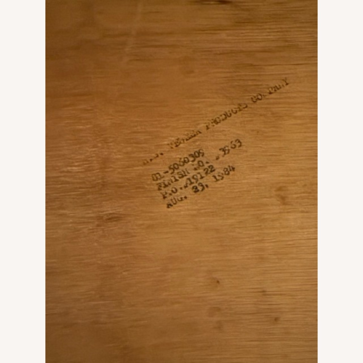 Steelcase 5ft Wood Table/Desk - image-9