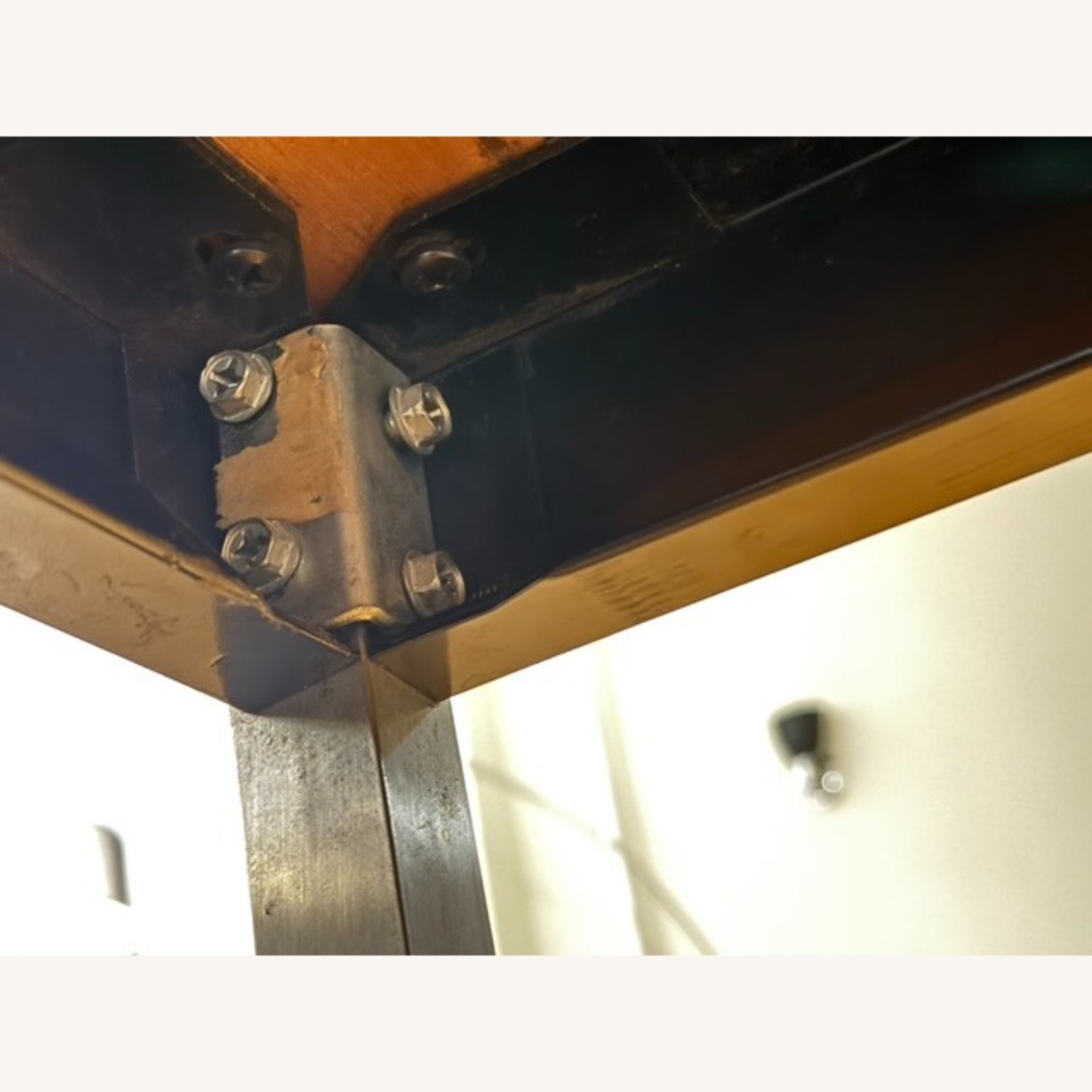 Steelcase 5ft Wood Table/Desk - image-7