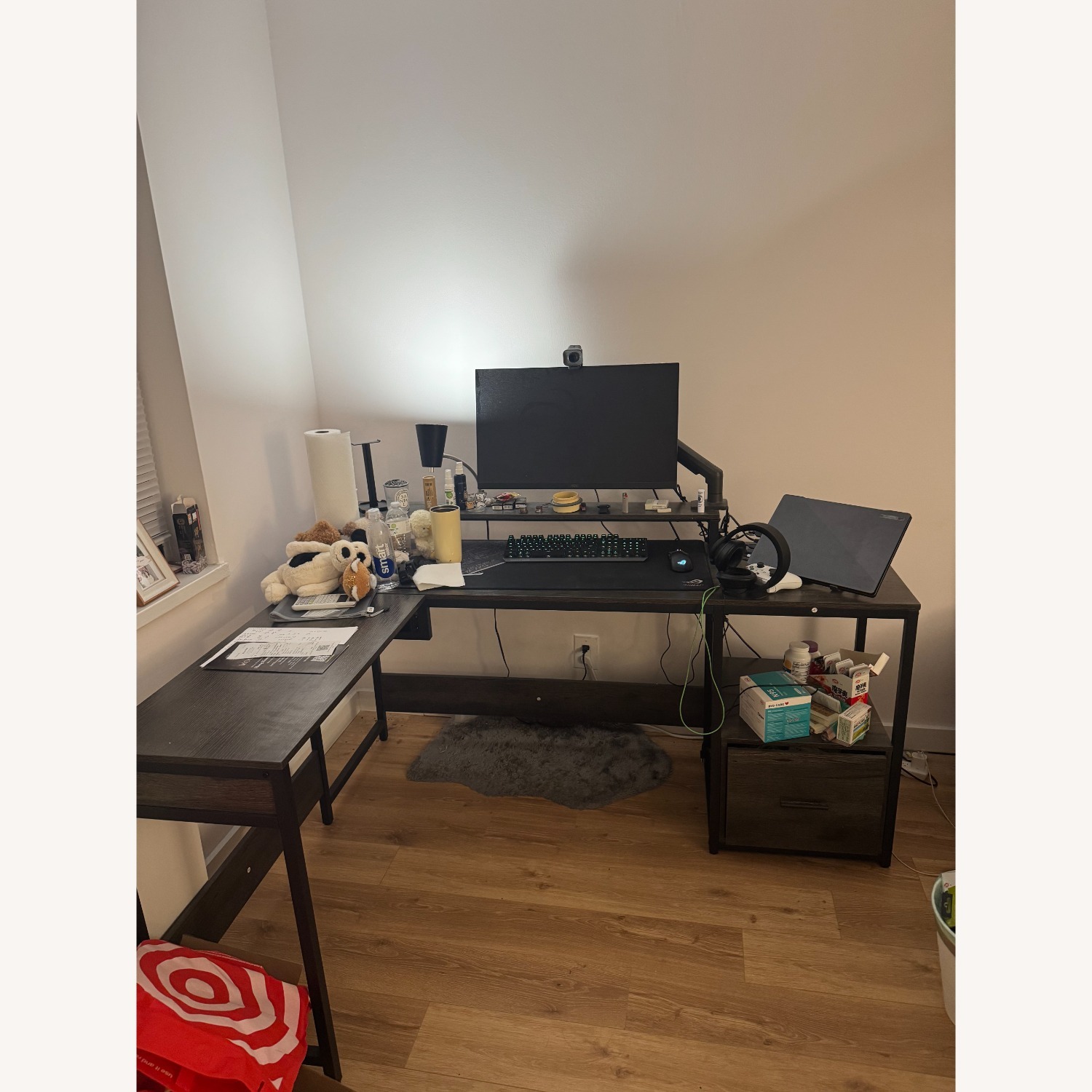 Amazon Dark Brown Desk - image-2