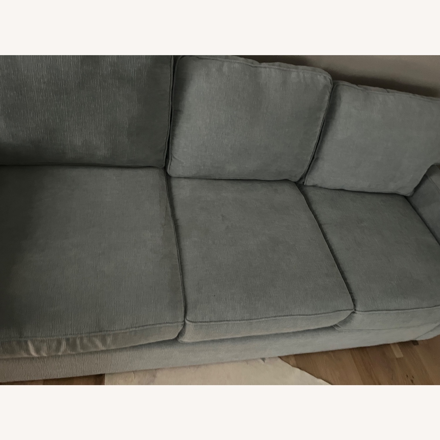 Macy's Radley Blue Fabric Sleeper Sofa - image-3