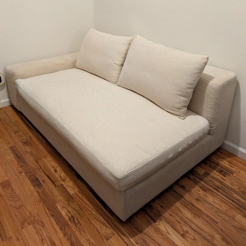 Used CB2 Half of Arlo Sofa Sectional Couch for sale on AptDeco