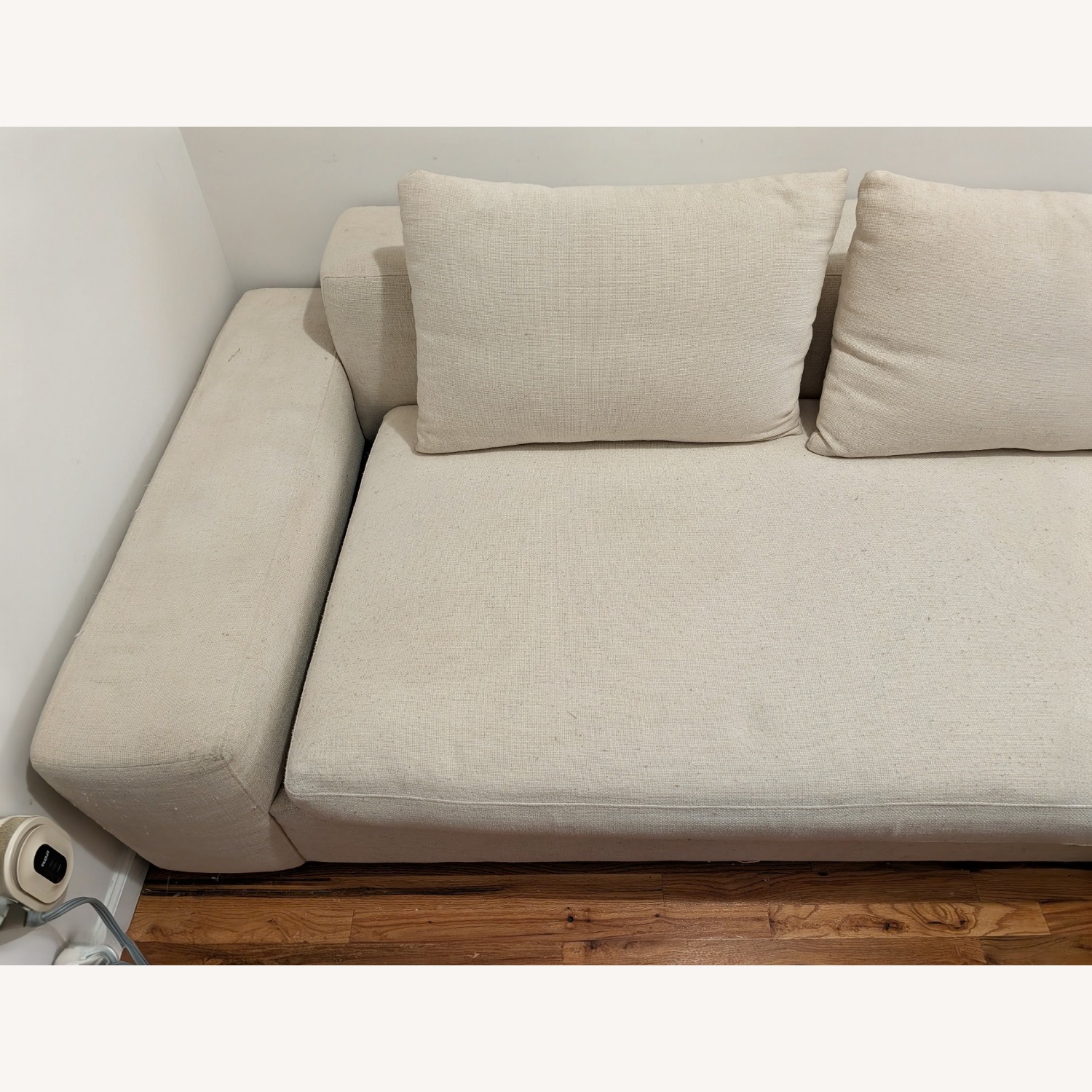 CB2 Half of Arlo Sofa Sectional Couch - image-4