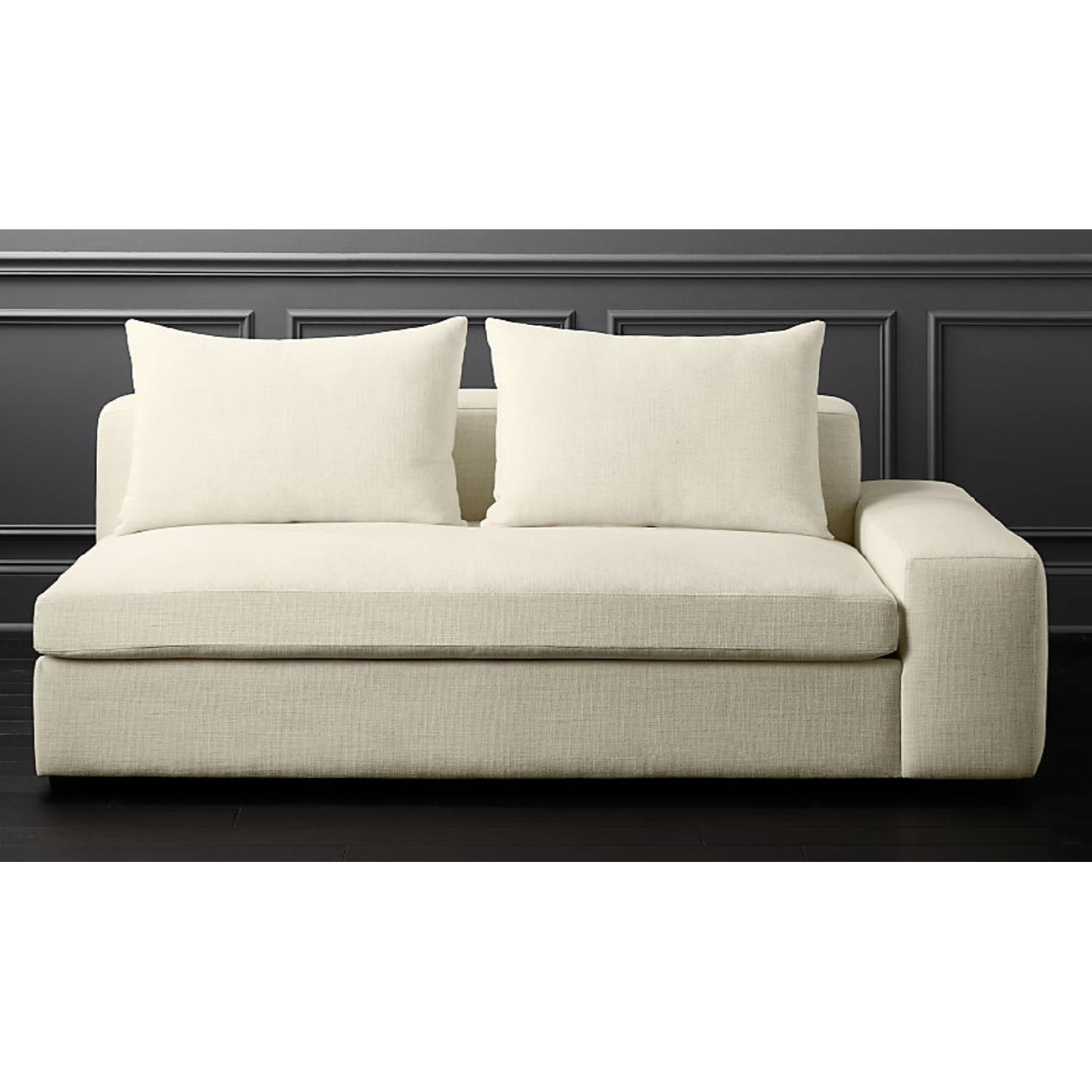 CB2 Half of Arlo Sofa Sectional Couch - image-7