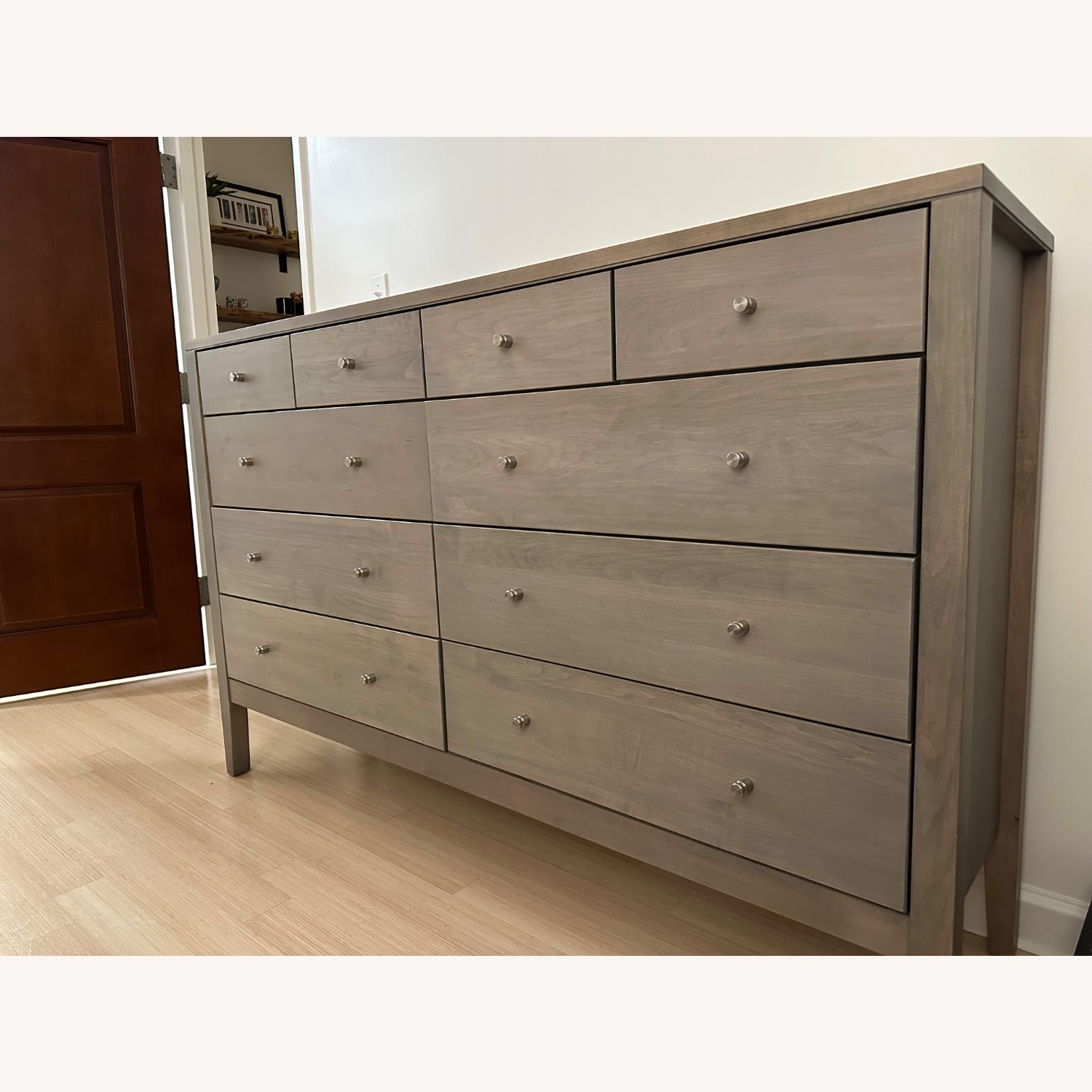 Room & Board Calvin Light Gray Wood Dresser - image-7