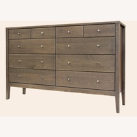 Room & Board Calvin Light Gray Wood Dresser