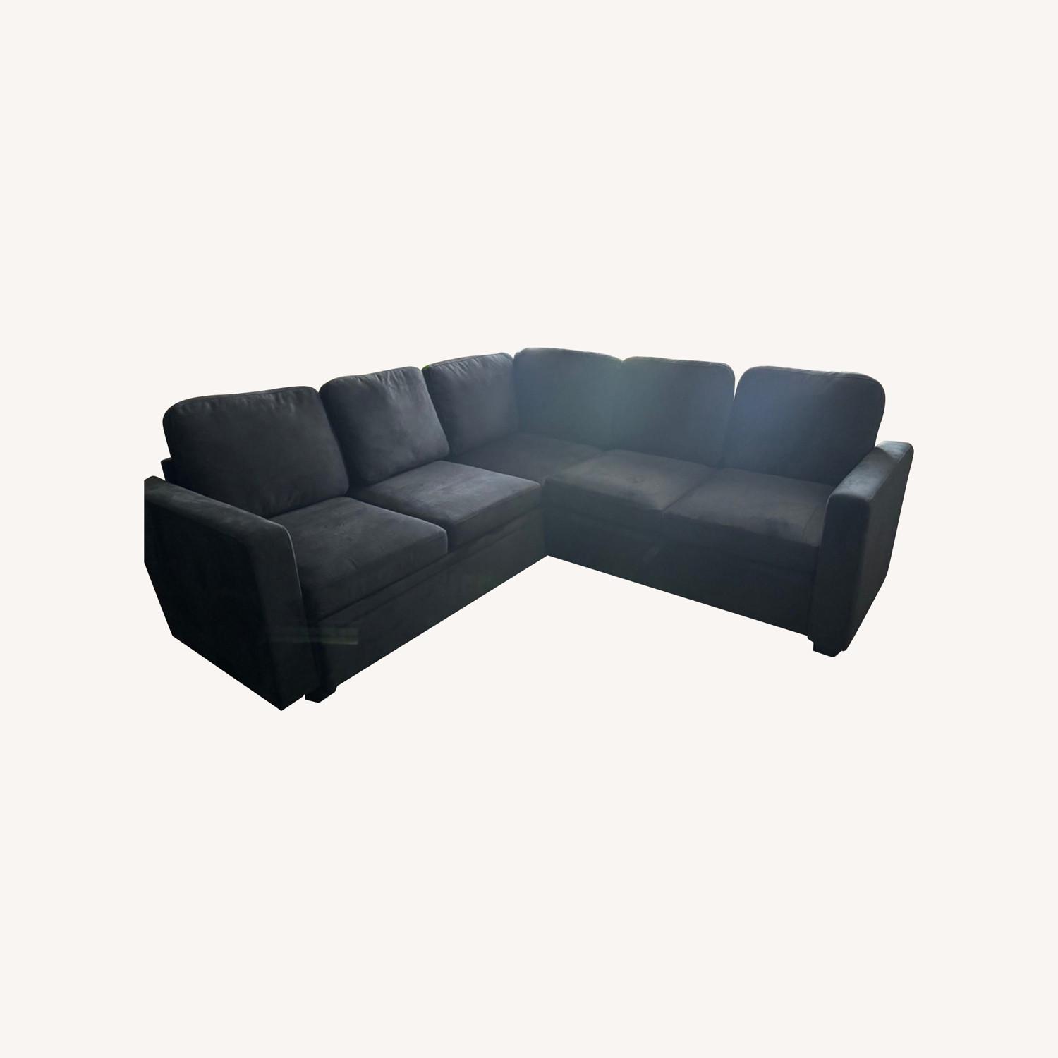 Wayfair Black 3+ Seater Sofa - image-0