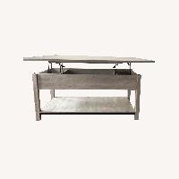 Wayfair Light Gray Wood Coffee Table