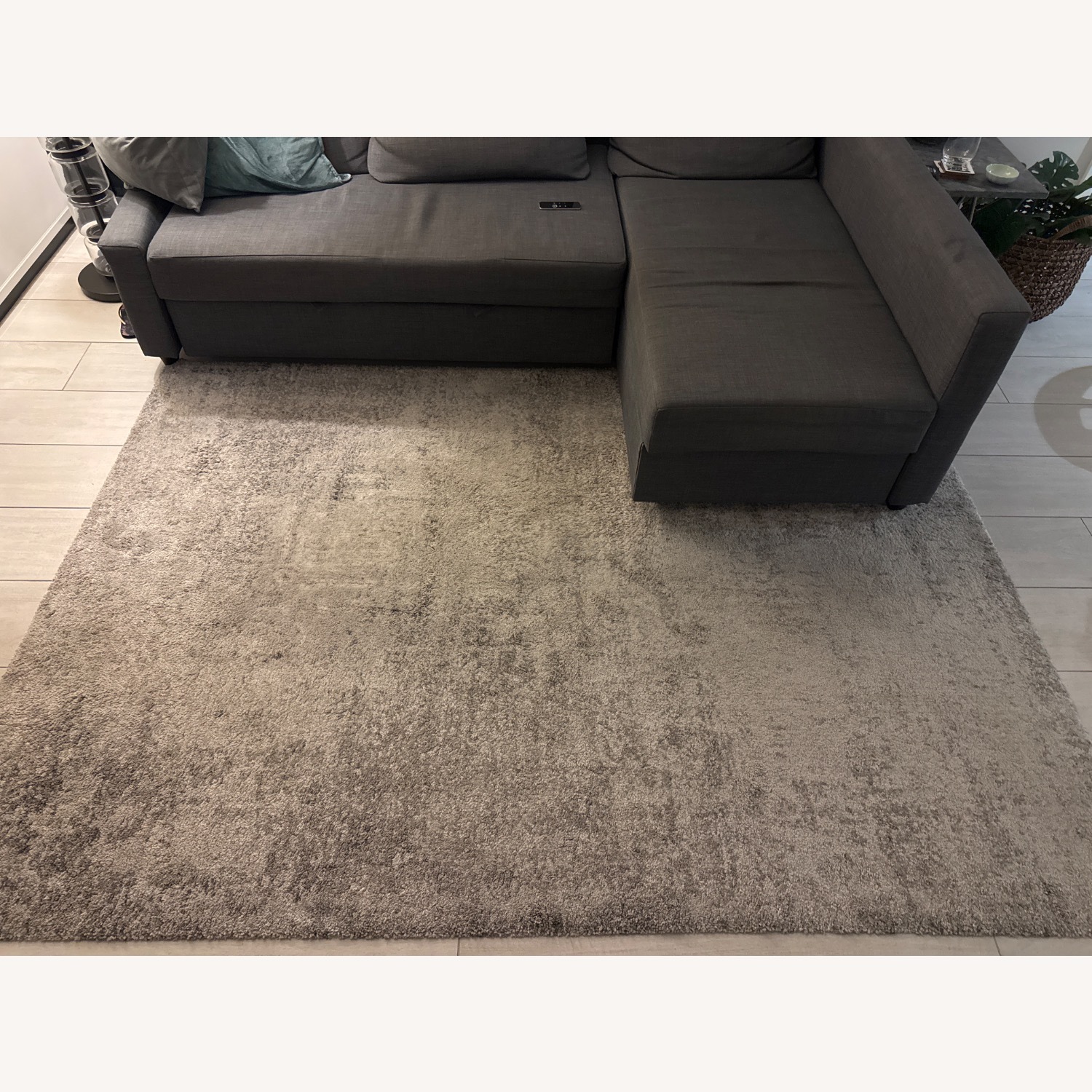 Gorgeous Light Gray Area Rug 5.7' x 7.1' - image-3
