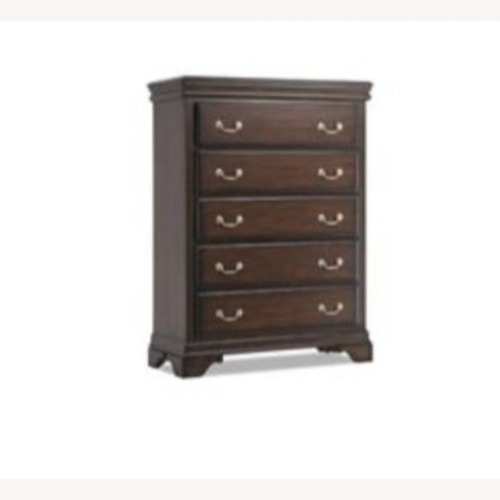Used Louie Cherry 5 Draw Chest for sale on AptDeco