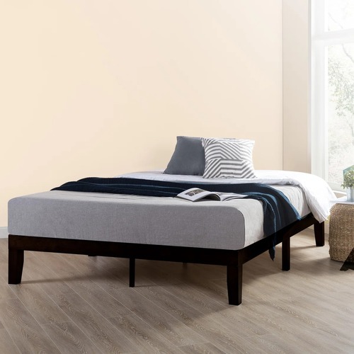 Used Wayfair Black Wood  Platform Full Bed for sale on AptDeco