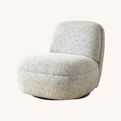 Used West Elm Light Gray Accent Chair for sale on AptDeco