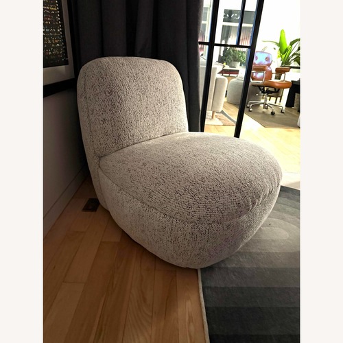 Used West Elm Light Gray Accent Chair for sale on AptDeco