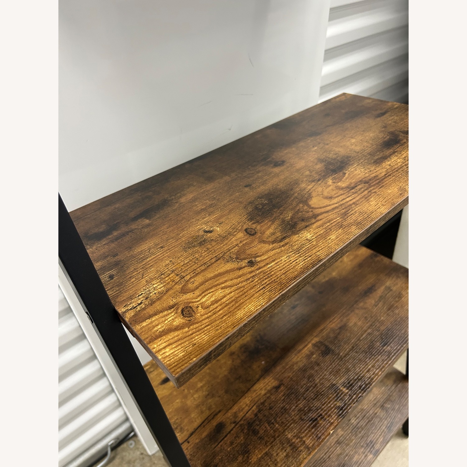 Target Indust Ladder Shelf Leaning Wall Bookcase Rustic - image-4