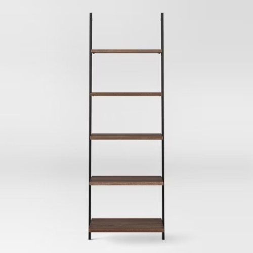 Used Target Indust Ladder Shelf Leaning Wall Bookcase Rustic for sale on AptDeco