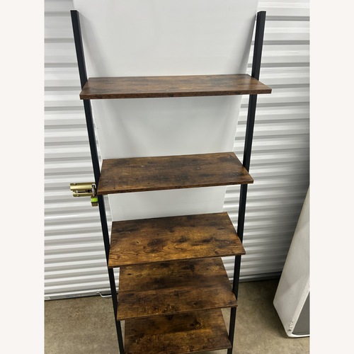 Used Target Indust Ladder Shelf Leaning Wall Bookcase Rustic for sale on AptDeco