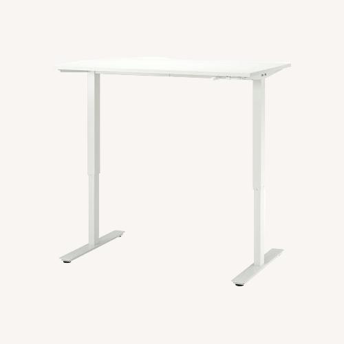 Used IKEA Trottten System White Desk for sale on AptDeco