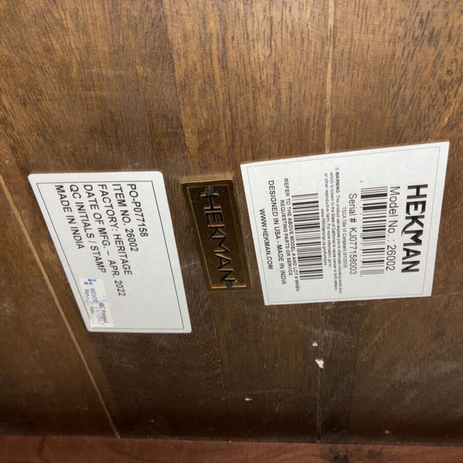 Hekman Furniture Bedford Round Wood Coffee Table - image-11