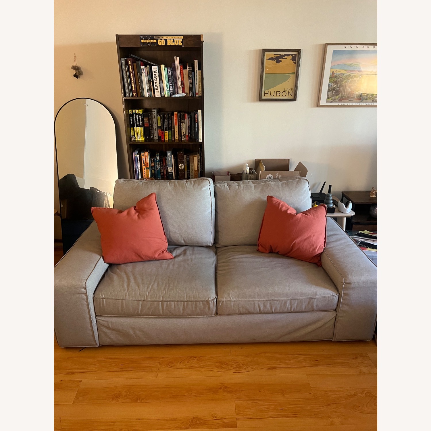 IKEA Kivik Loveseat Light Grey - image-3