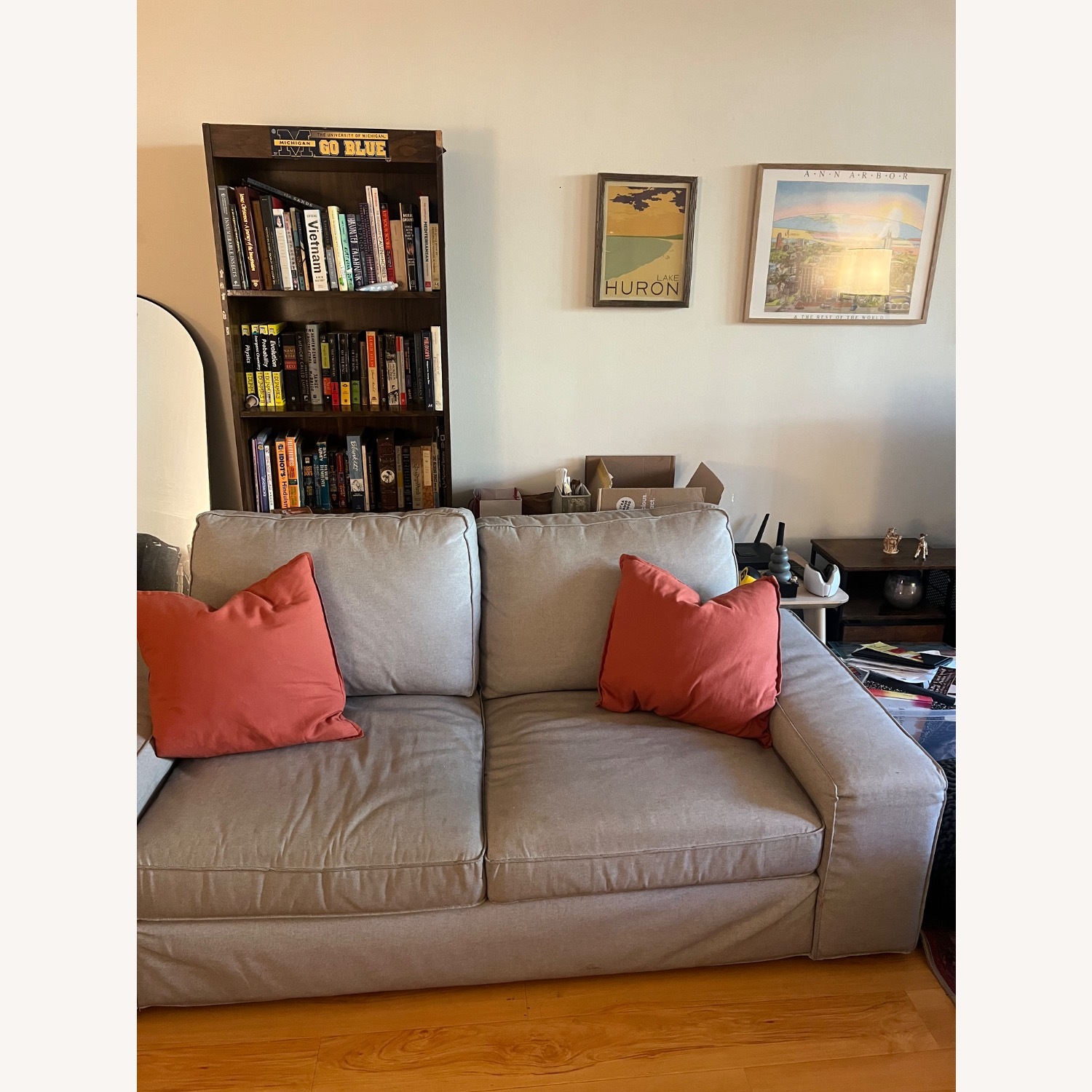 IKEA Kivik Loveseat Light Grey - image-1