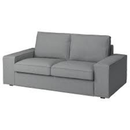 Used IKEA Kivik Loveseat Light Grey for sale on AptDeco