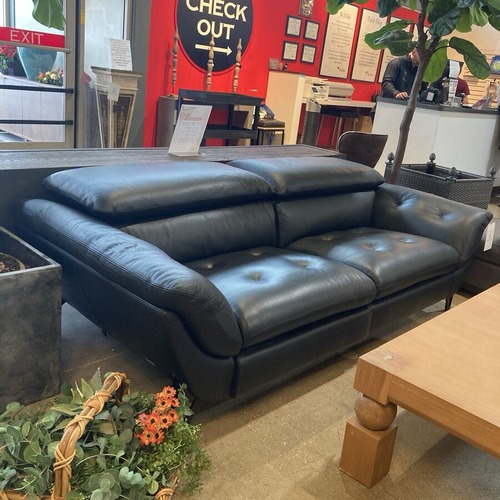 Used Roche Bobois Trajectoire Leather Power Recliner for sale on AptDeco