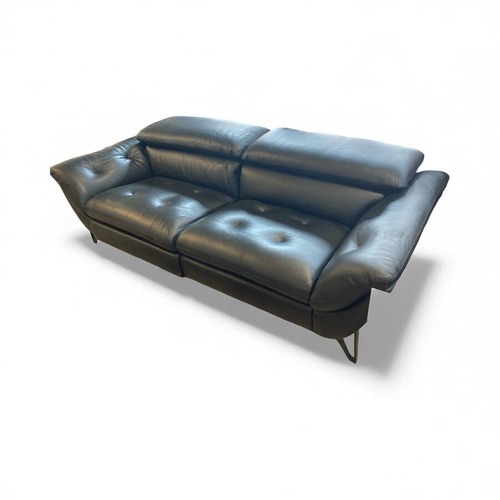 Used Roche Bobois Trajectoire Leather Power Recliner for sale on AptDeco
