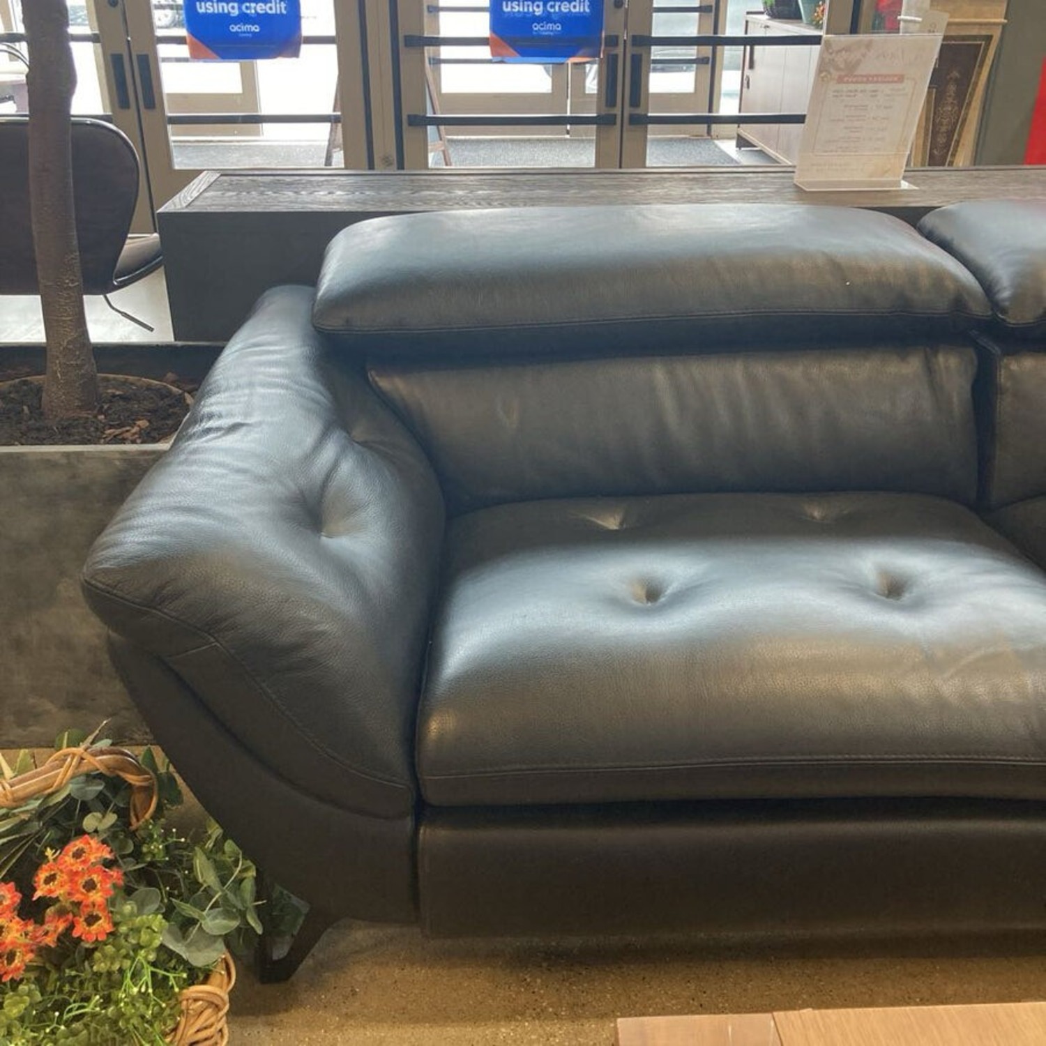 Roche Bobois Trajectoire Leather Power Recliner - image-3