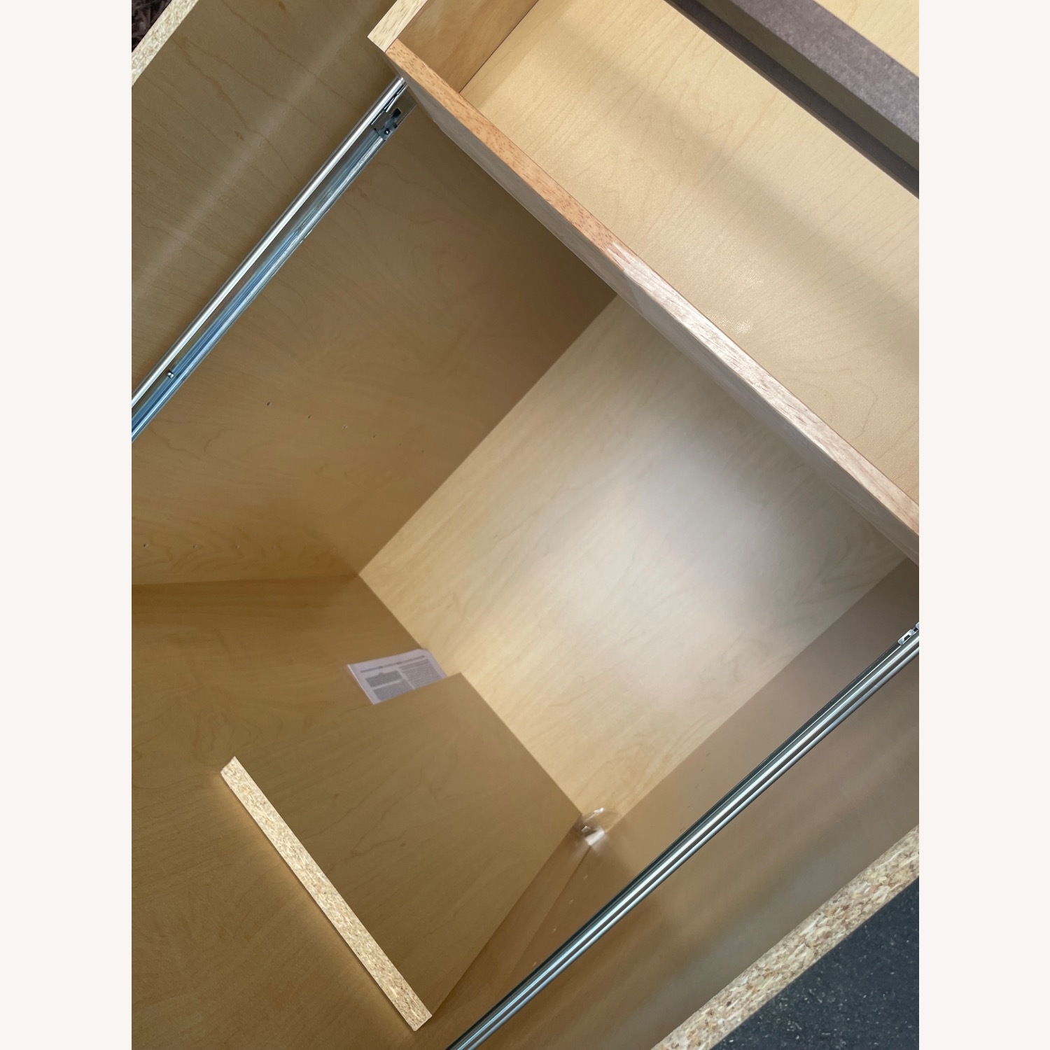 Dark Brown Wood Wall Shelf - image-7