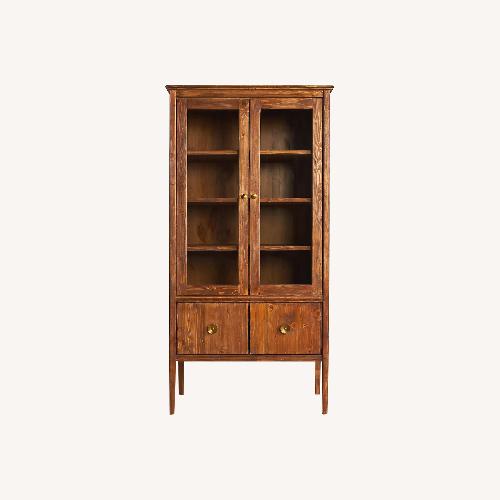 Used Anthropologie Amber Lewis Curio Cabinet for sale on AptDeco