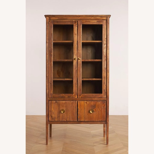 Used Anthropologie Amber Lewis Curio Cabinet for sale on AptDeco