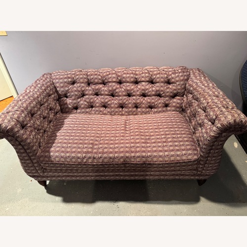 Used Purple Loveseat for sale on AptDeco
