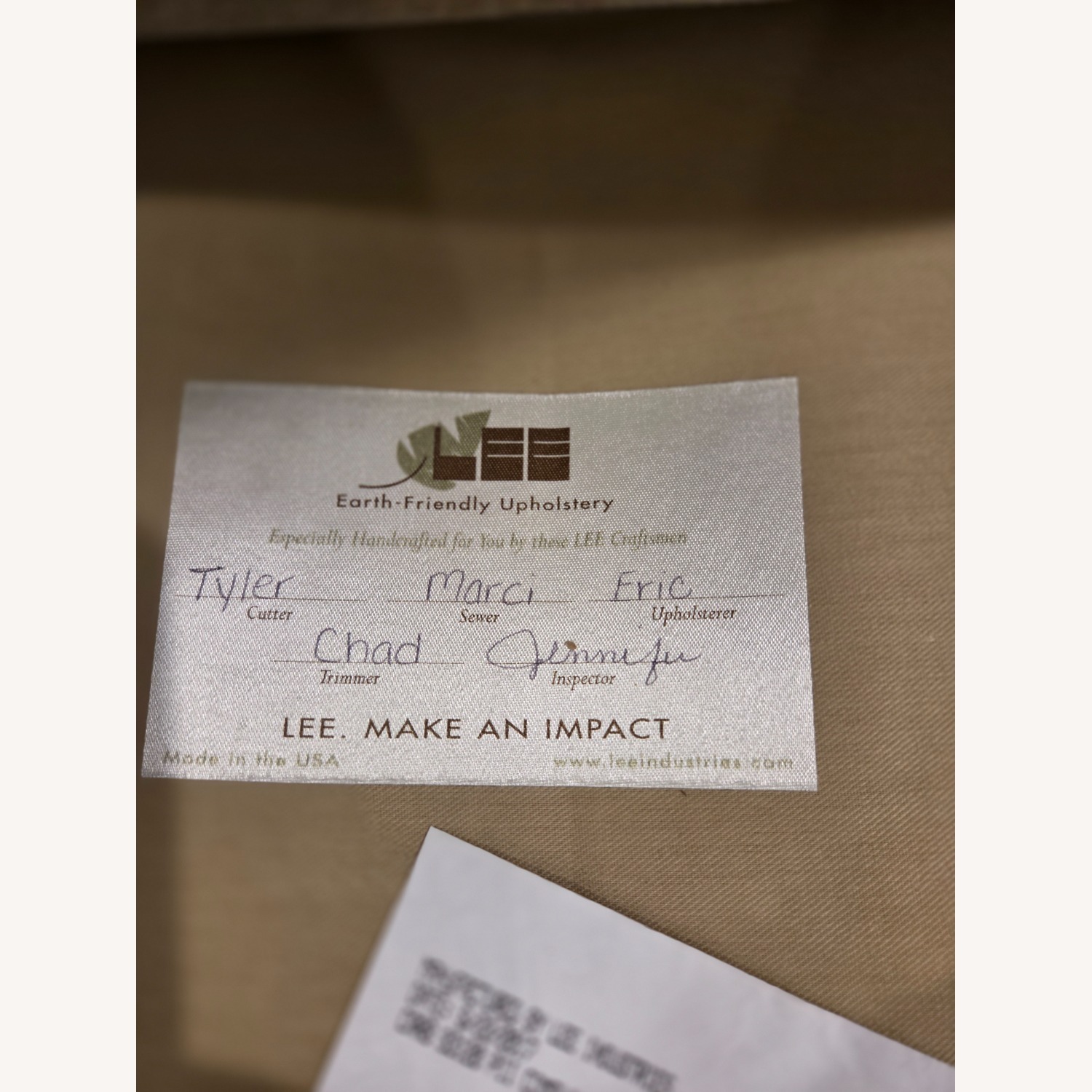 Lee Industries Natural 3+ Seater Sofa - image-3