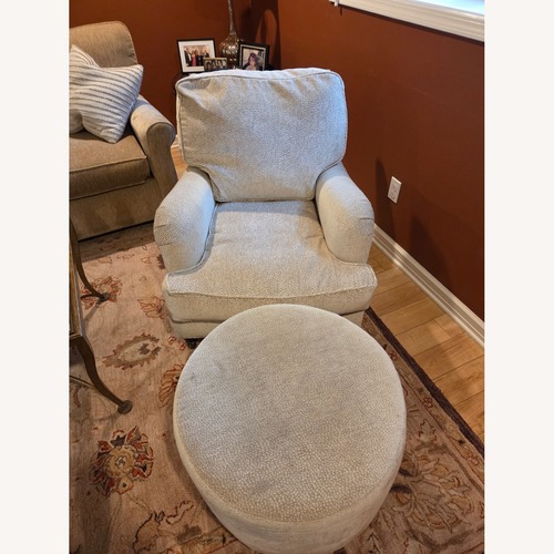 Used Chair and Ottoman for sale on AptDeco