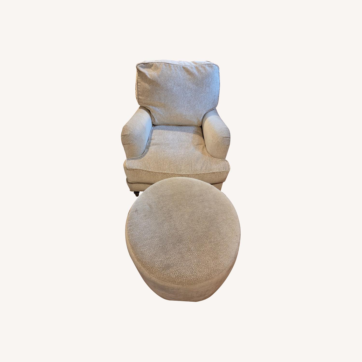 Chair and Ottoman - image-0