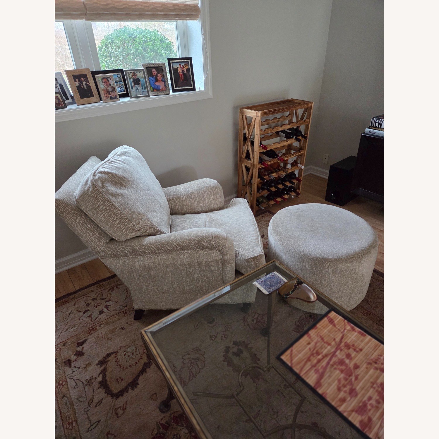 Chair and Ottoman - image-1