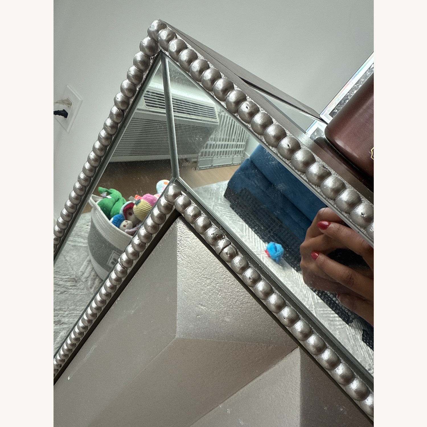 Wayfair Silver Mirrored Glass Sideboard - image-5