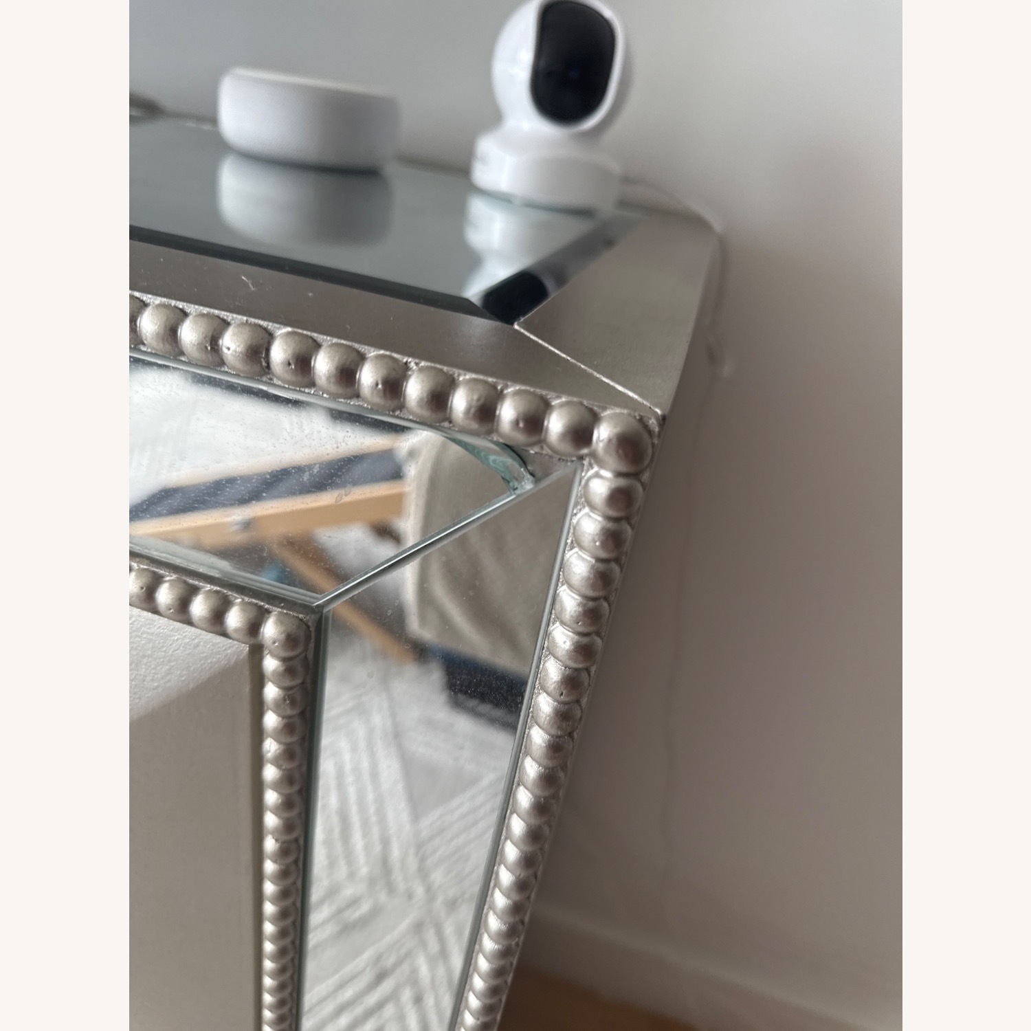 Wayfair Silver Mirrored Glass Sideboard - image-4