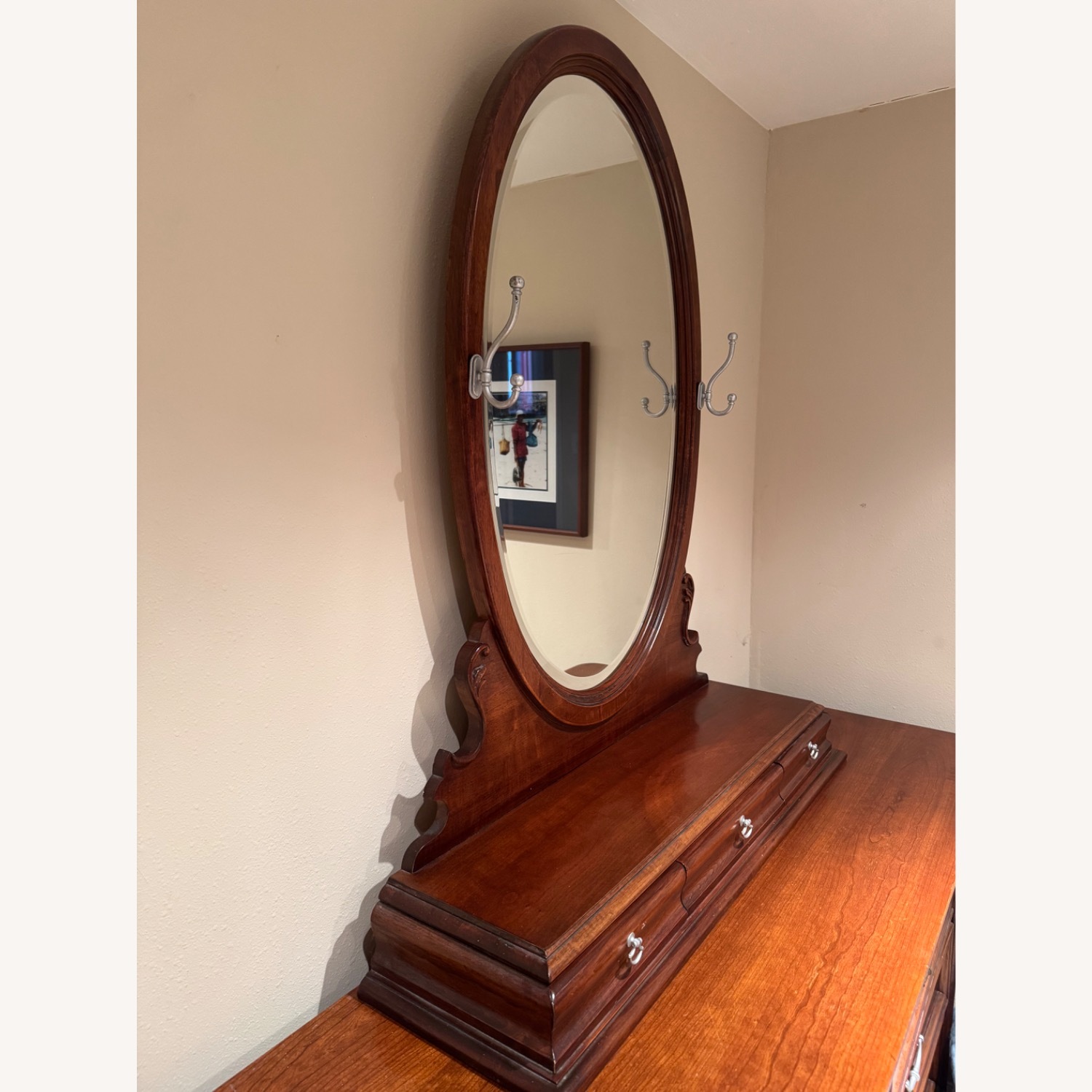 Lexington Furniture Dark Brown Wood Dresser - image-6