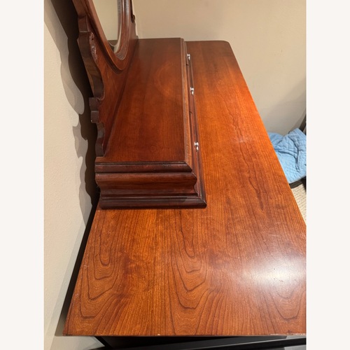 Used Lexington Furniture Dark Brown Wood Dresser for sale on AptDeco