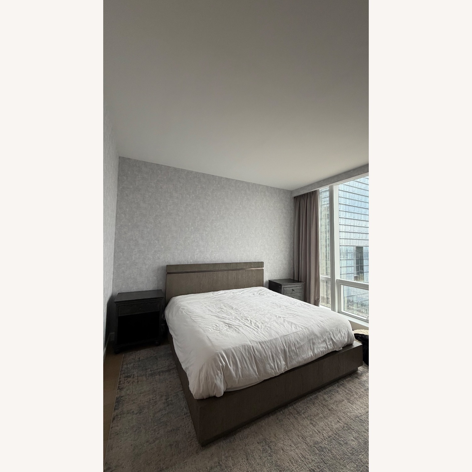 Restoration Hardware Bezier Wood King Bed - image-2